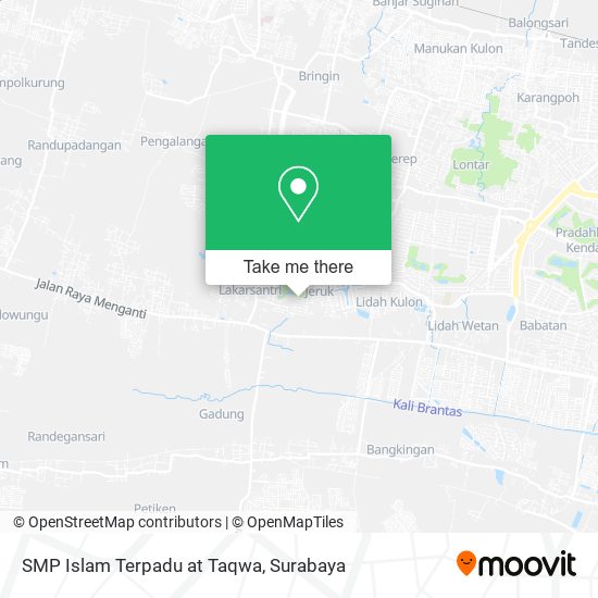 SMP Islam Terpadu at Taqwa map