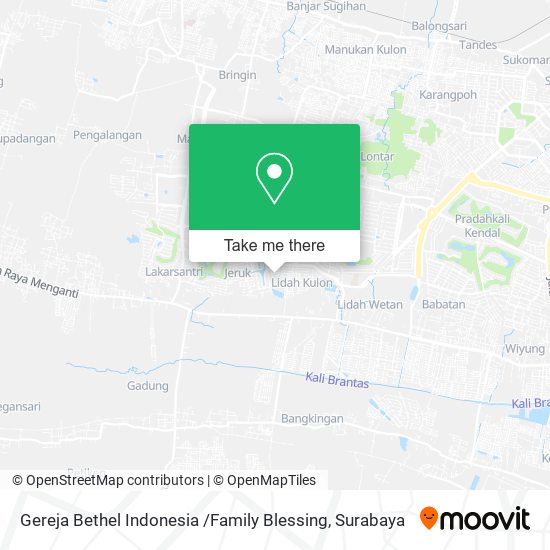 Gereja Bethel Indonesia /Family Blessing map