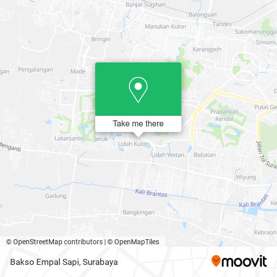 Bakso Empal Sapi map
