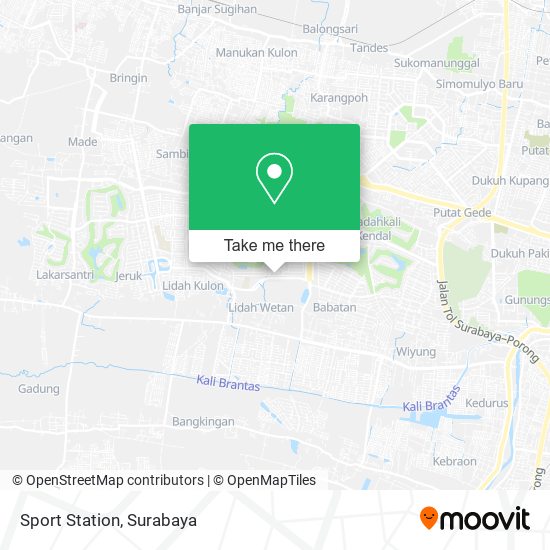 Sport Station map