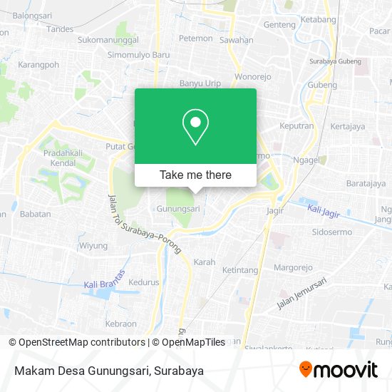 Makam Desa Gunungsari map