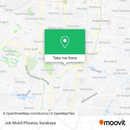 Jok Mobil Phoenix map