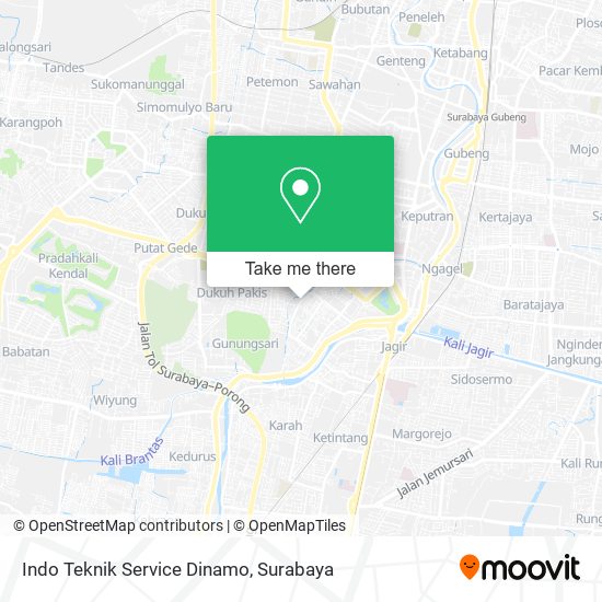 Indo Teknik Service Dinamo map