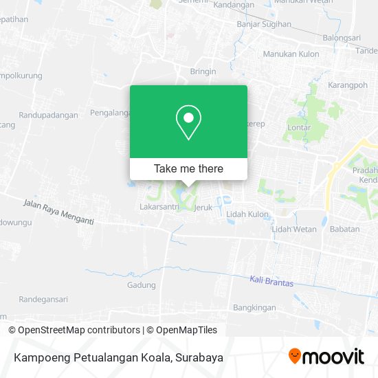 Kampoeng Petualangan Koala map