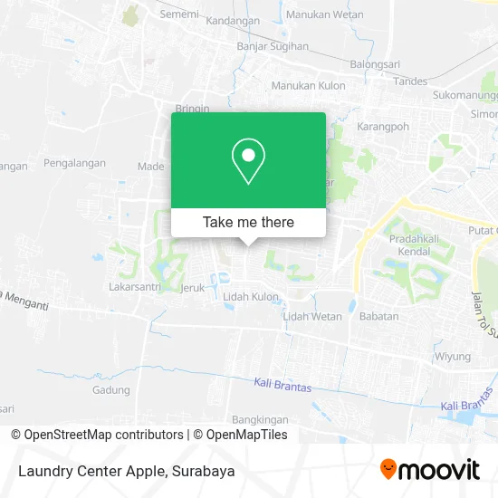 Laundry Center Apple map