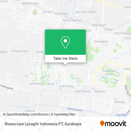 Bluescope Lysaght Indonesia PT map