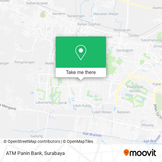 ATM Panin Bank map