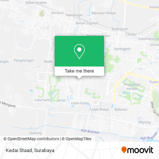 Kedai Staad map