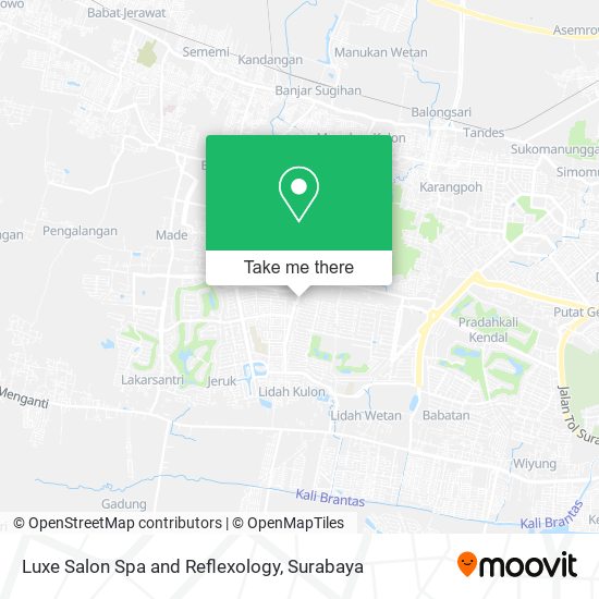 Luxe Salon Spa and Reflexology map