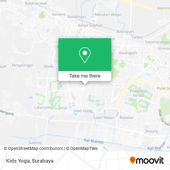 Kids Yoga map