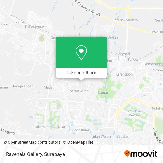 Ravenala Gallery map