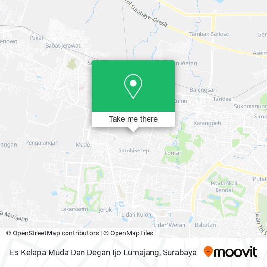 Es Kelapa Muda Dan Degan Ijo Lumajang map