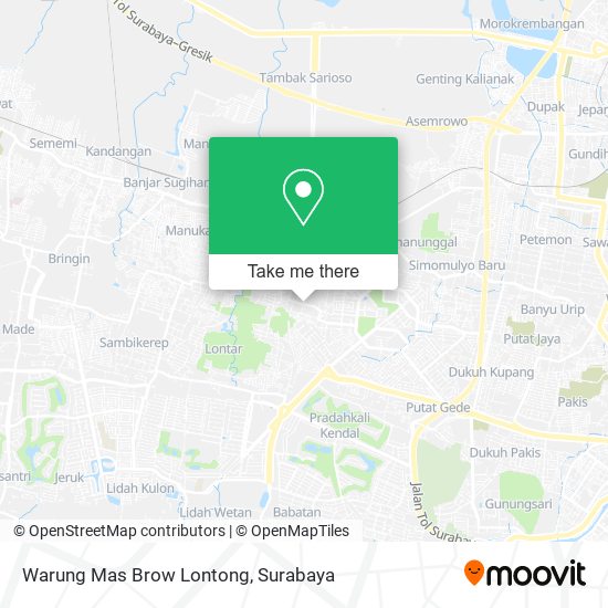 Warung Mas Brow Lontong map