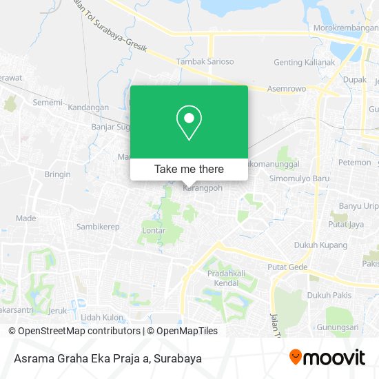 Asrama Graha Eka Praja a map