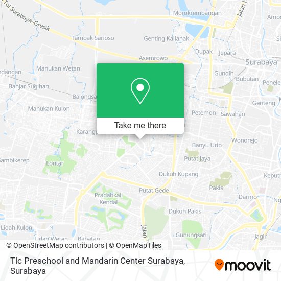 Tlc Preschool and Mandarin Center Surabaya map