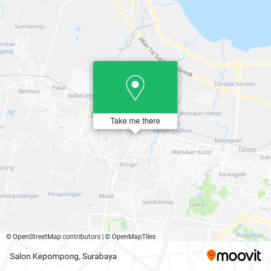 Salon Kepompong map