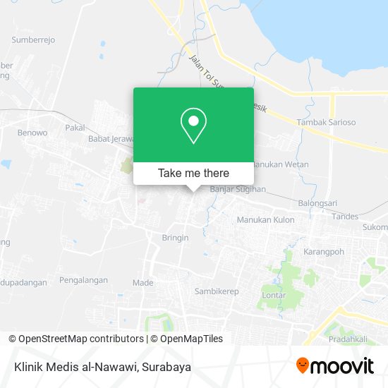 Klinik Medis al-Nawawi map