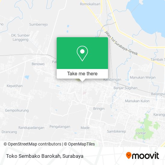 Toko Sembako Barokah map