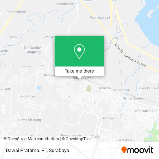 Dawai Pratama. PT map