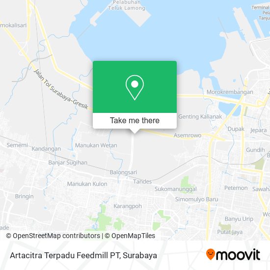 Artacitra Terpadu Feedmill PT map