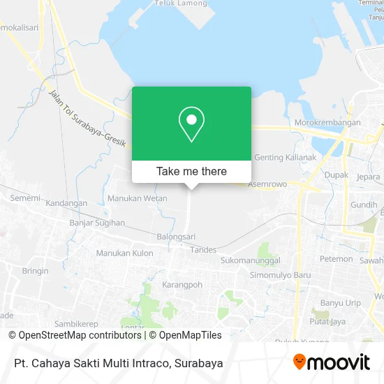 Pt. Cahaya Sakti Multi Intraco map