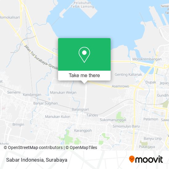 Sabar Indonesia map