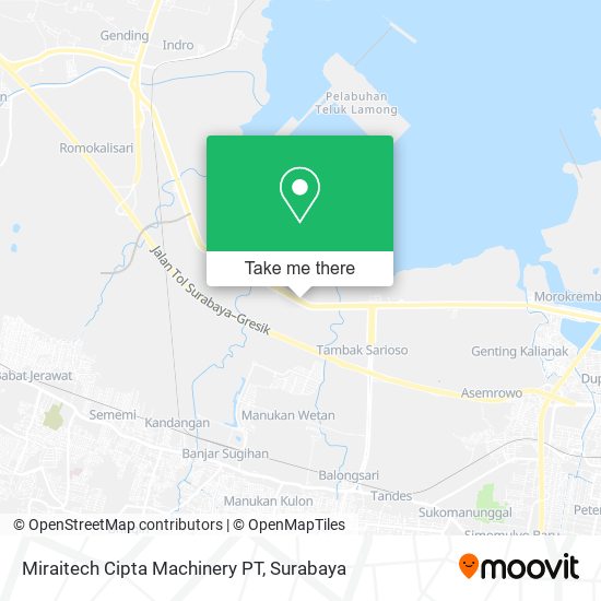 Miraitech Cipta Machinery PT map