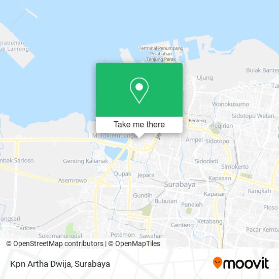 Kpn Artha Dwija map