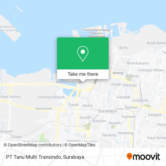 PT Tanu Multi Transindo map