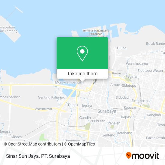 Sinar Sun Jaya. PT map