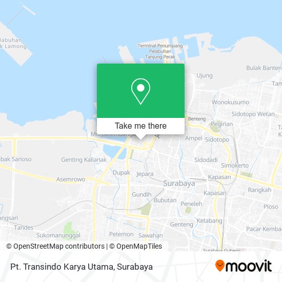 Pt. Transindo Karya Utama map