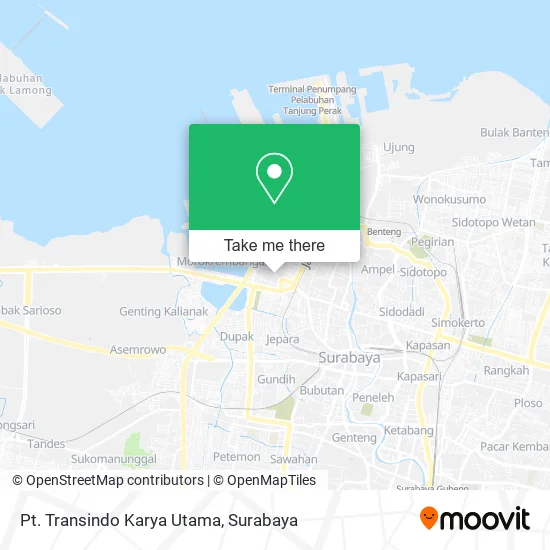Pt. Transindo Karya Utama map