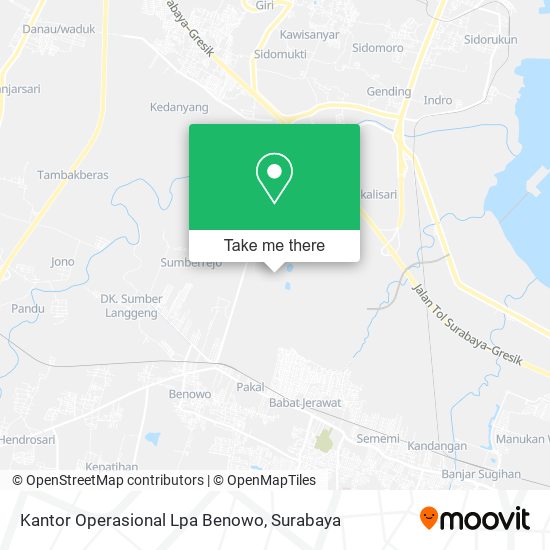 Kantor Operasional Lpa Benowo map