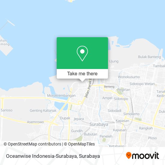 Oceanwise Indonesia-Surabaya map