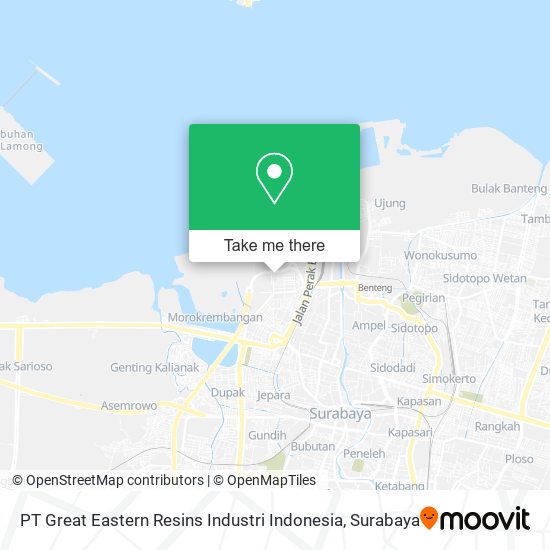 PT Great Eastern Resins Industri Indonesia map