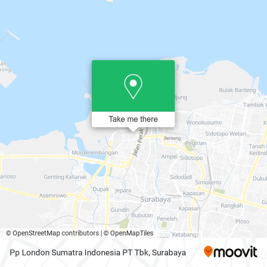 Pp London Sumatra Indonesia PT Tbk map