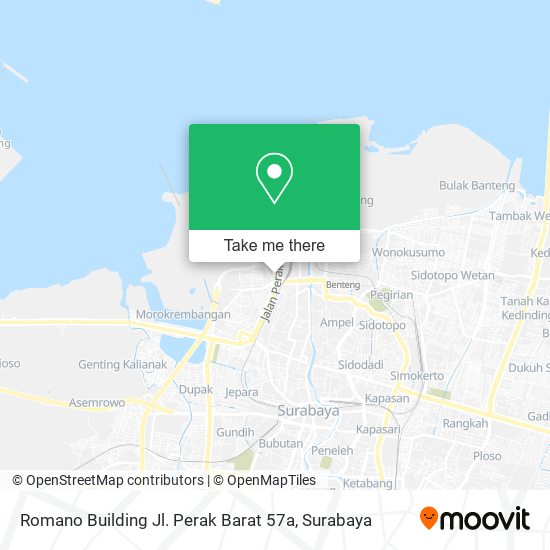Romano Building Jl. Perak Barat 57a map