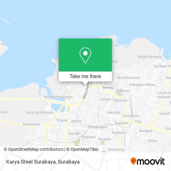 Karya Steel Surabaya map