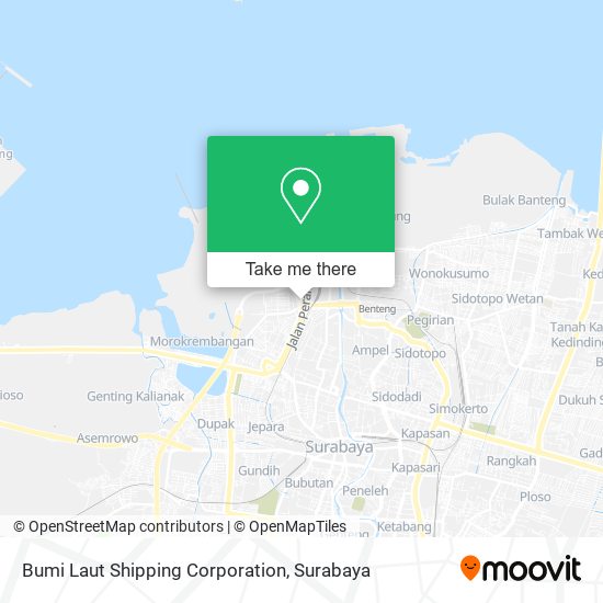 Bumi Laut Shipping Corporation map