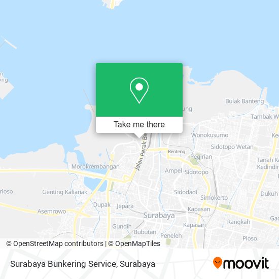 Surabaya Bunkering Service map