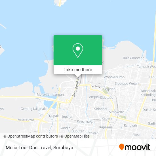 Mulia Tour Dan Travel map