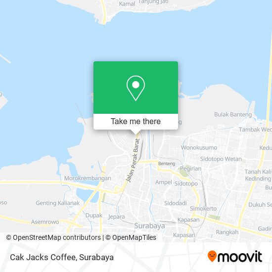 Cak Jacks Coffee map