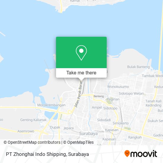 PT Zhonghai Indo Shipping map