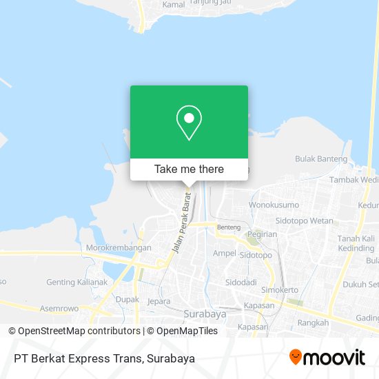 PT Berkat Express Trans map