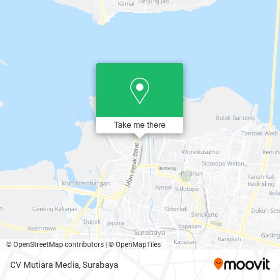 CV Mutiara Media map