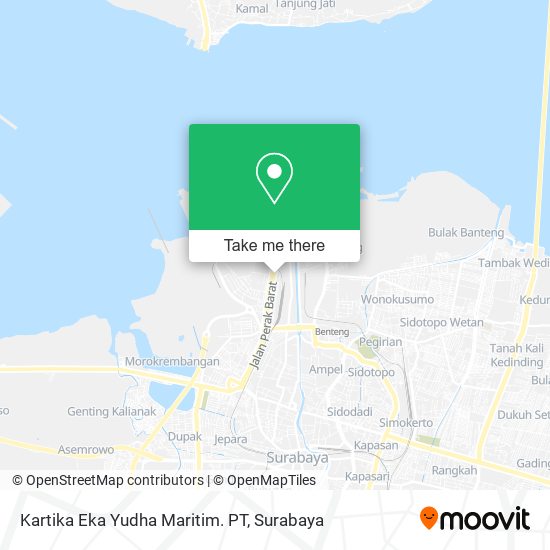 Kartika Eka Yudha Maritim. PT map