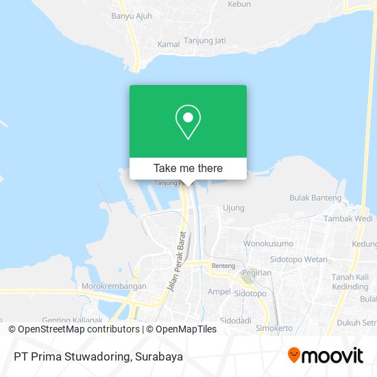 PT Prima Stuwadoring map