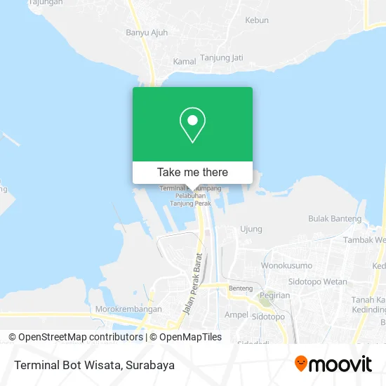 Terminal Bot Wisata map