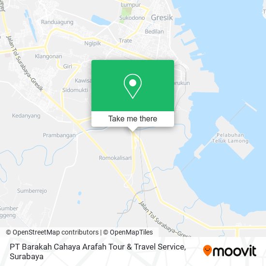 PT Barakah Cahaya Arafah Tour & Travel Service map