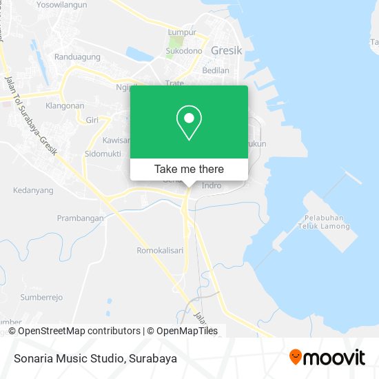 Sonaria Music Studio map